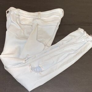 Cello Size 3 Distressed Washout Skinny Jeans